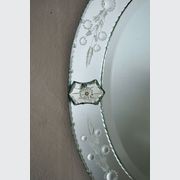 Vintage Venetian Oval Mirror gallery detail image