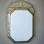 Antique Pressed Metal Régence Mirror gallery detail image