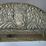 Antique Pressed Metal Régence Mirror gallery detail image