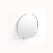 Bella Round Wall Mirror 60 cm | Chrome gallery detail image