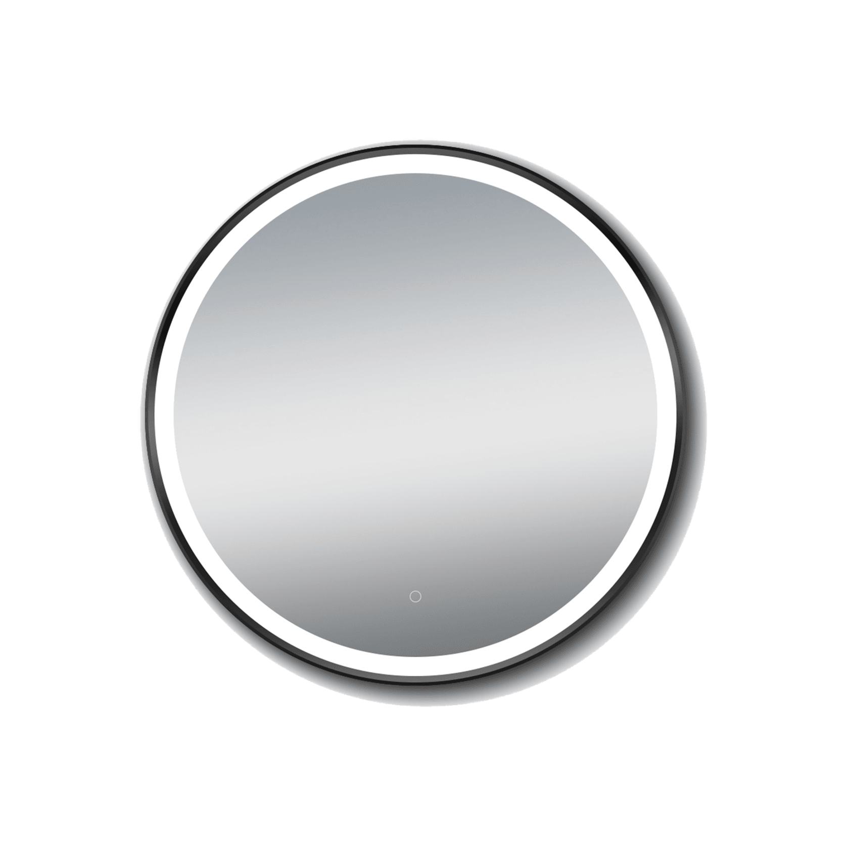 Cadre 850mm LED Mirror with Demister Matte Black gallery detail image