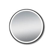 Cadre 850mm LED Mirror with Demister Matte Black gallery detail image