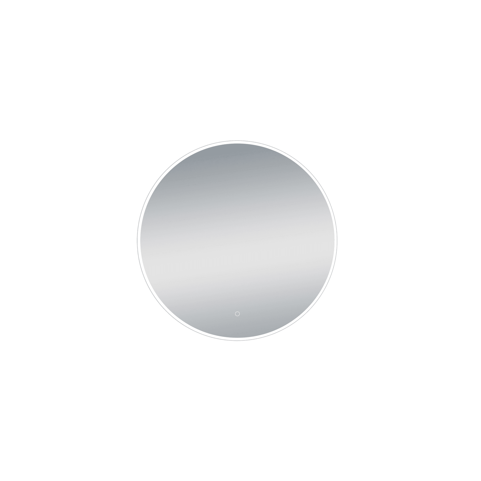 Verre 600mm Round Mirror gallery detail image