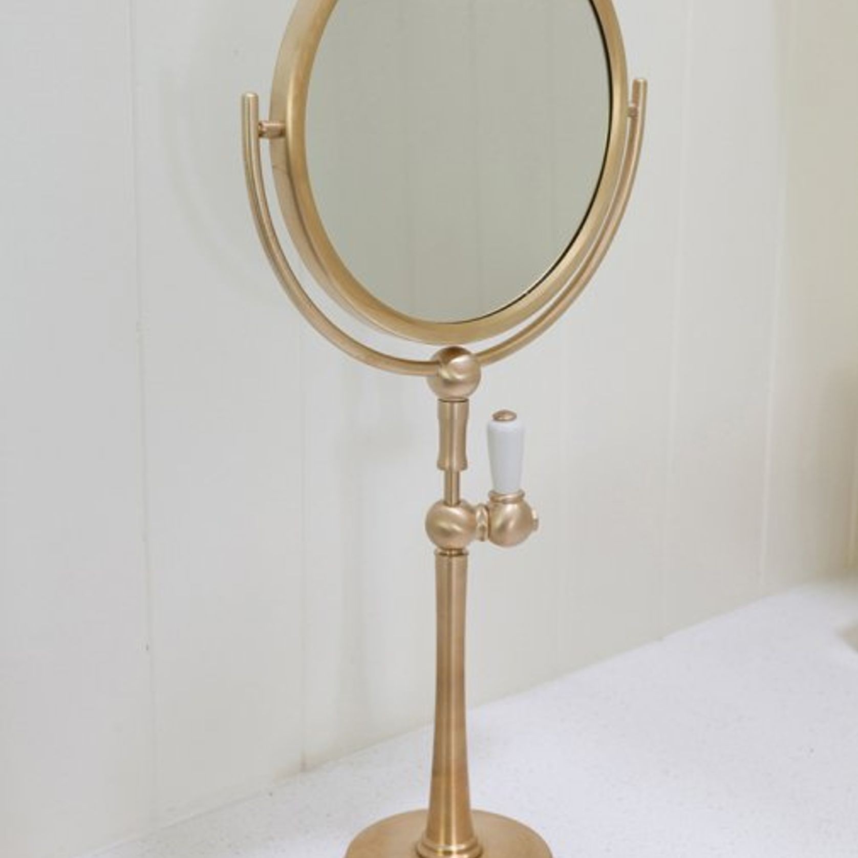 Perrin & Rowe Freestanding Shaving | Vanity Mirror gallery detail image