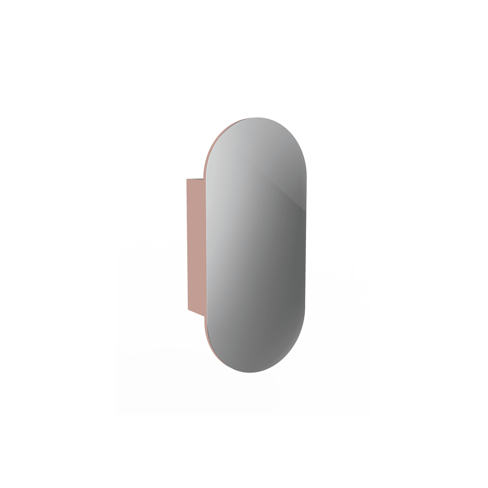 Serenity Figura Pill Mirror Cabinet gallery detail image