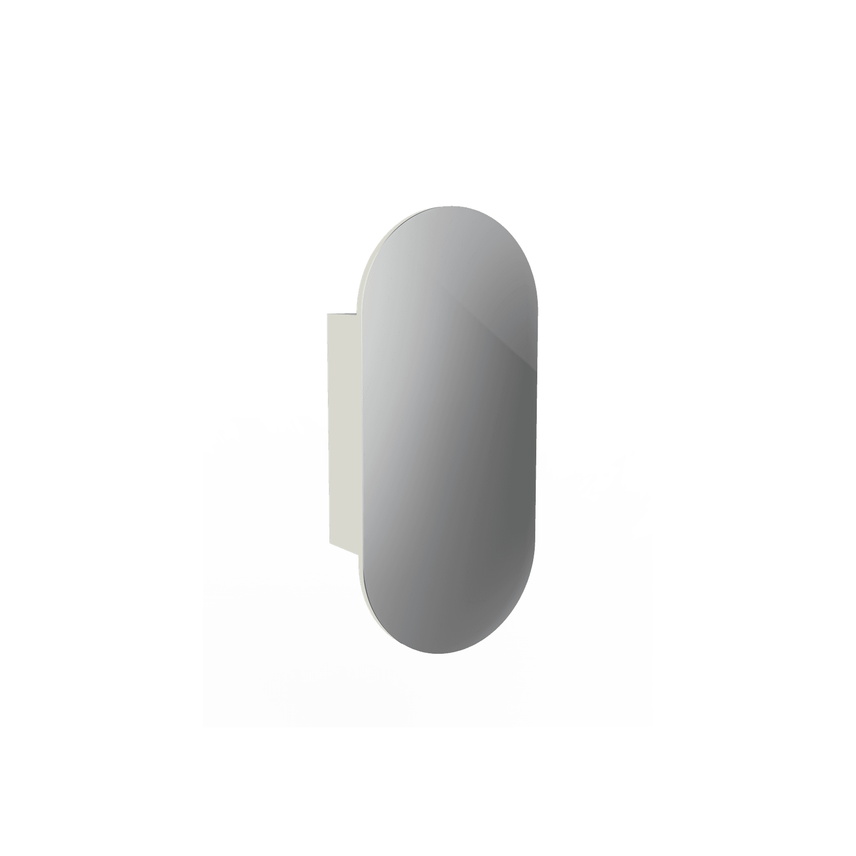 Serenity Figura Pill Mirror Cabinet gallery detail image