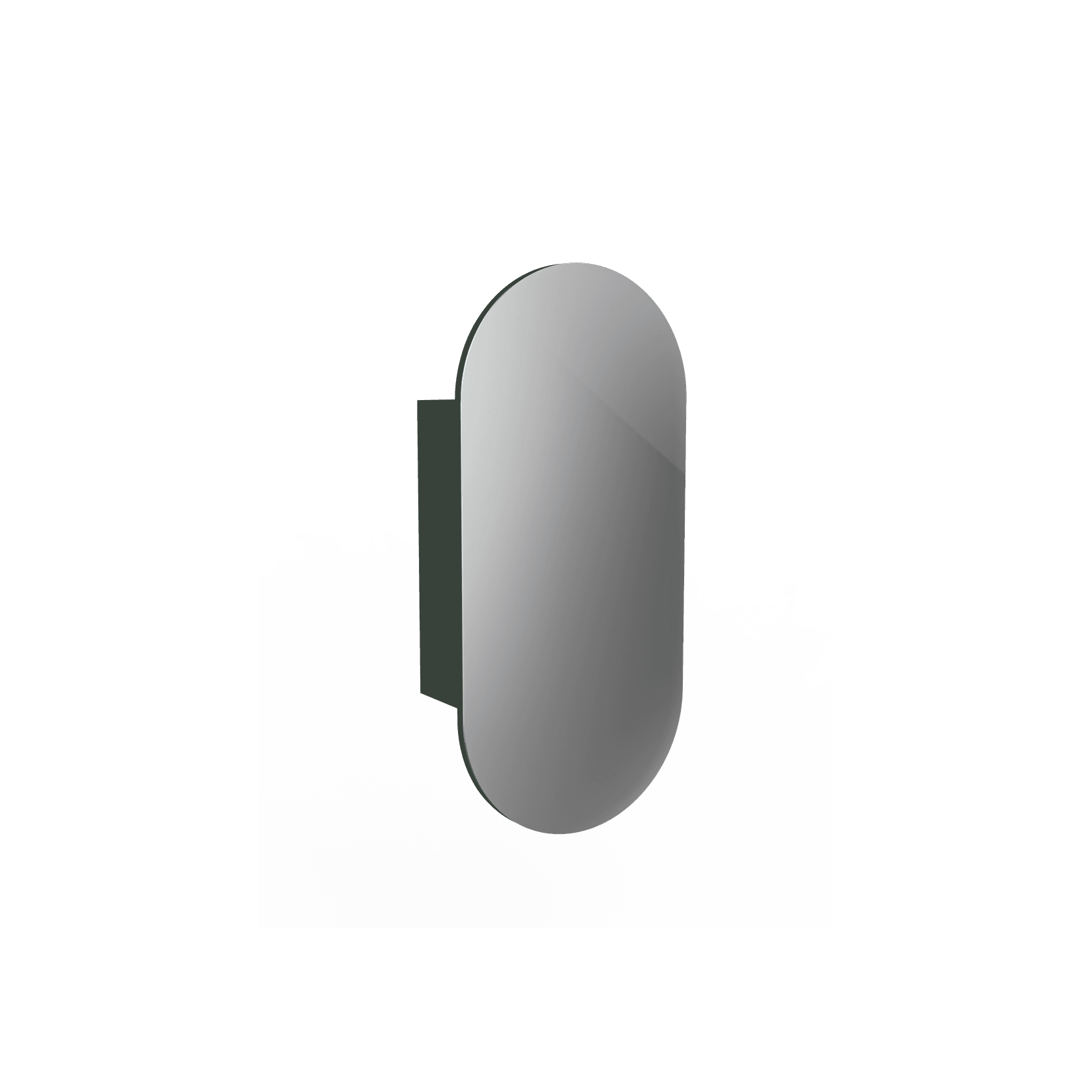 Serenity Figura Pill Mirror Cabinet gallery detail image