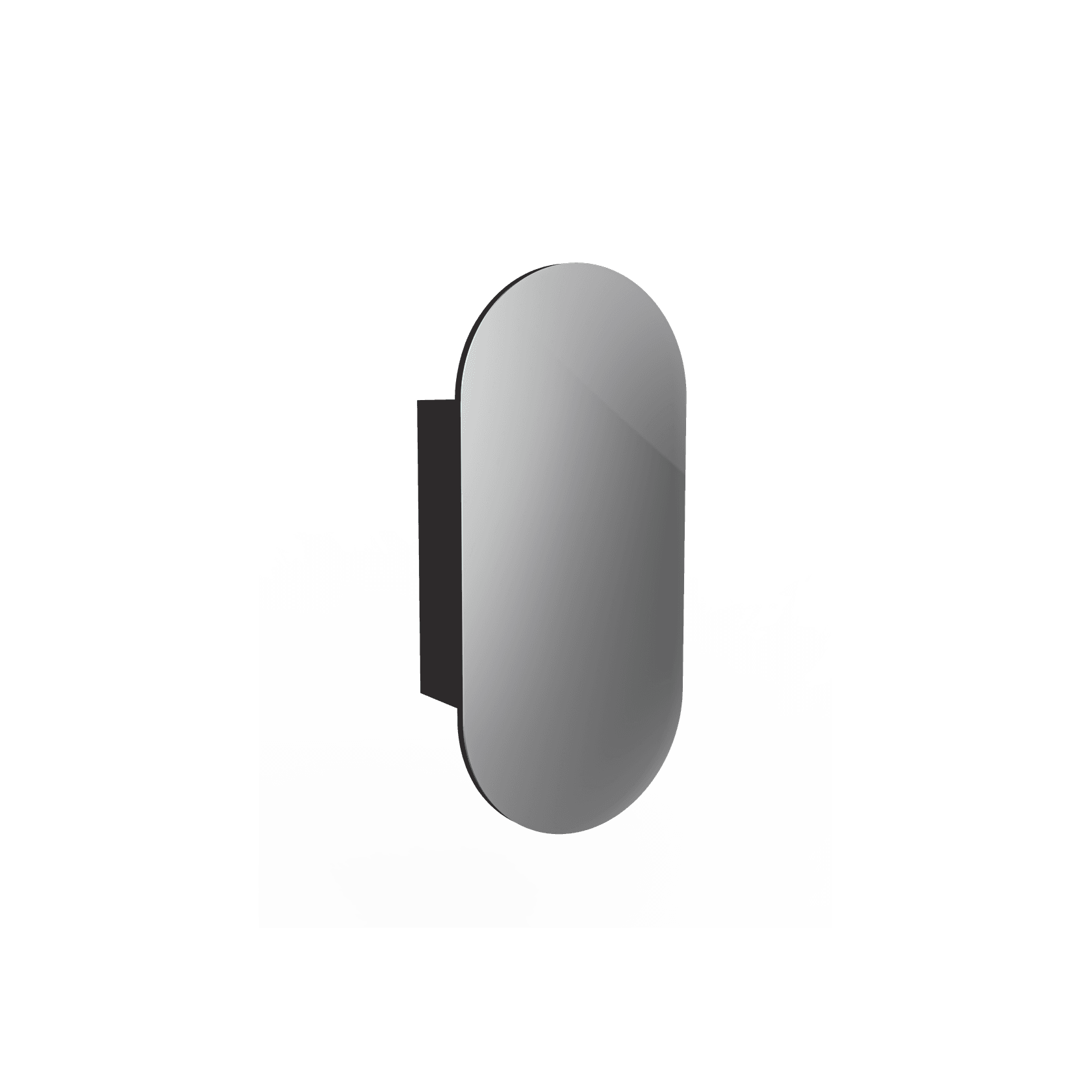 Serenity Figura Pill Mirror Cabinet gallery detail image