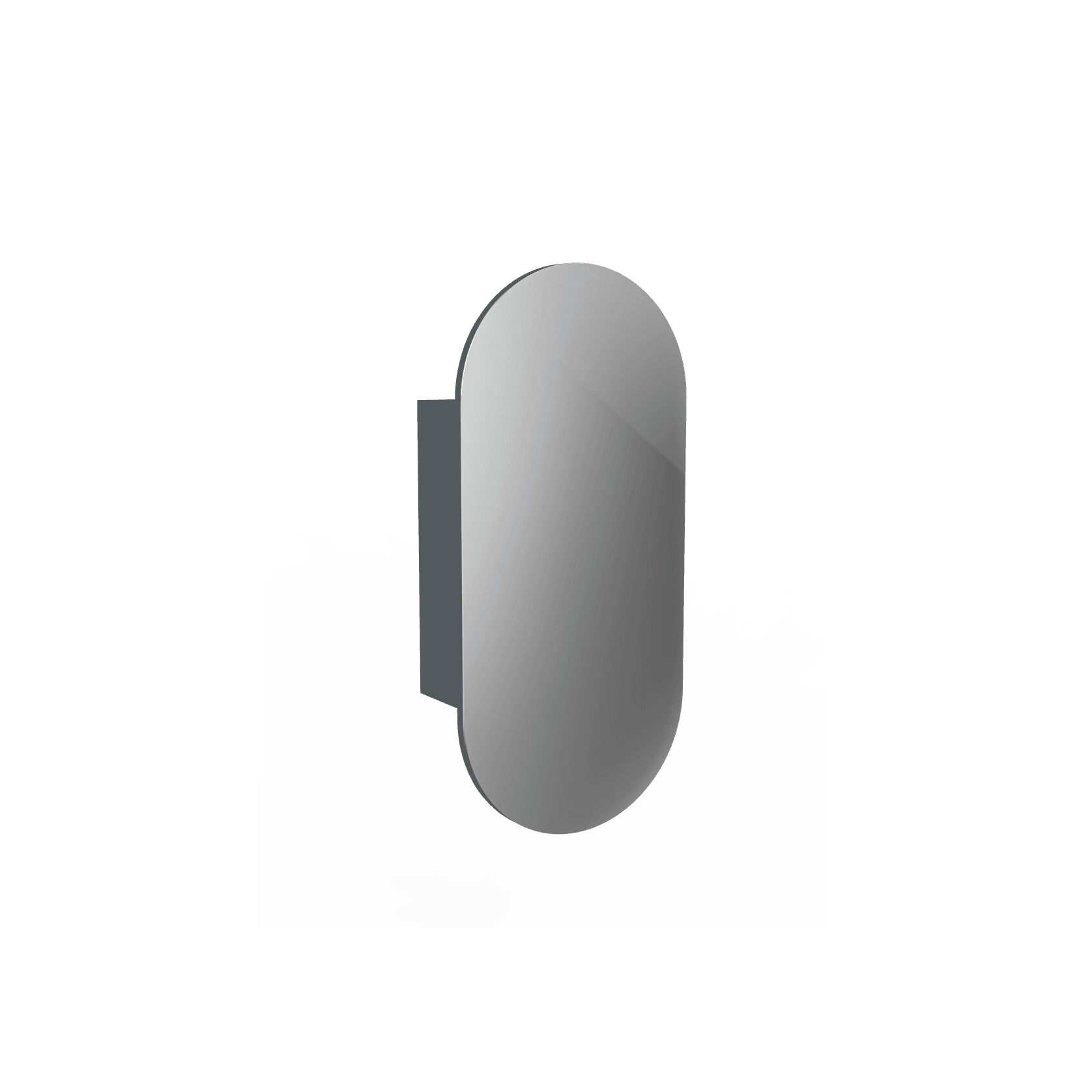 Serenity Figura Pill Mirror Cabinet gallery detail image