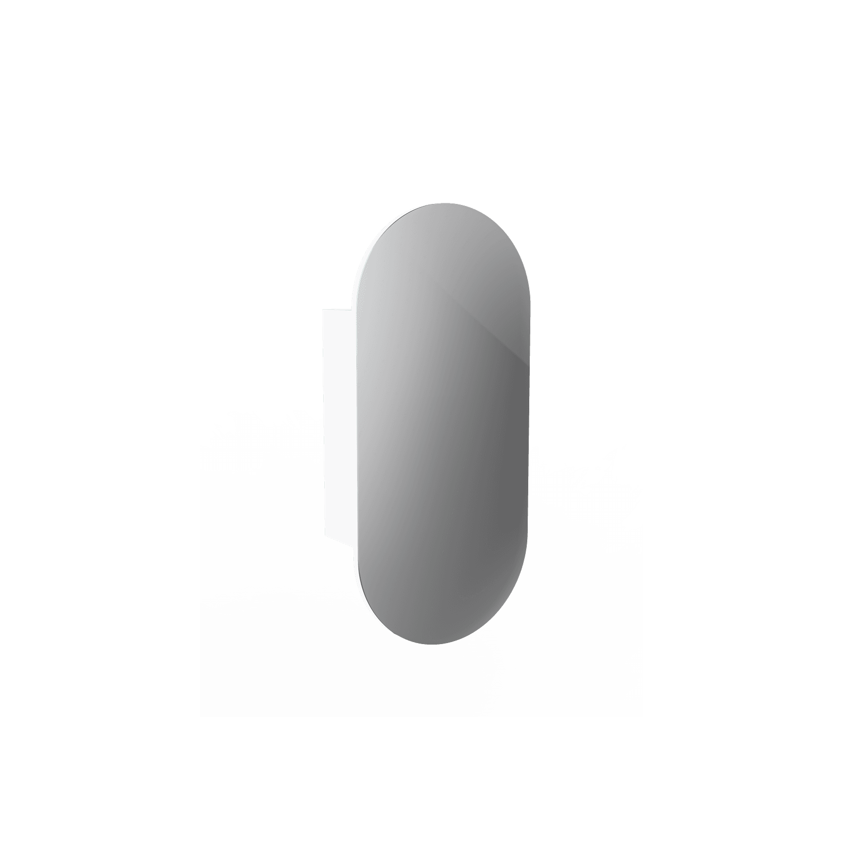 Serenity Figura Pill Mirror Cabinet gallery detail image