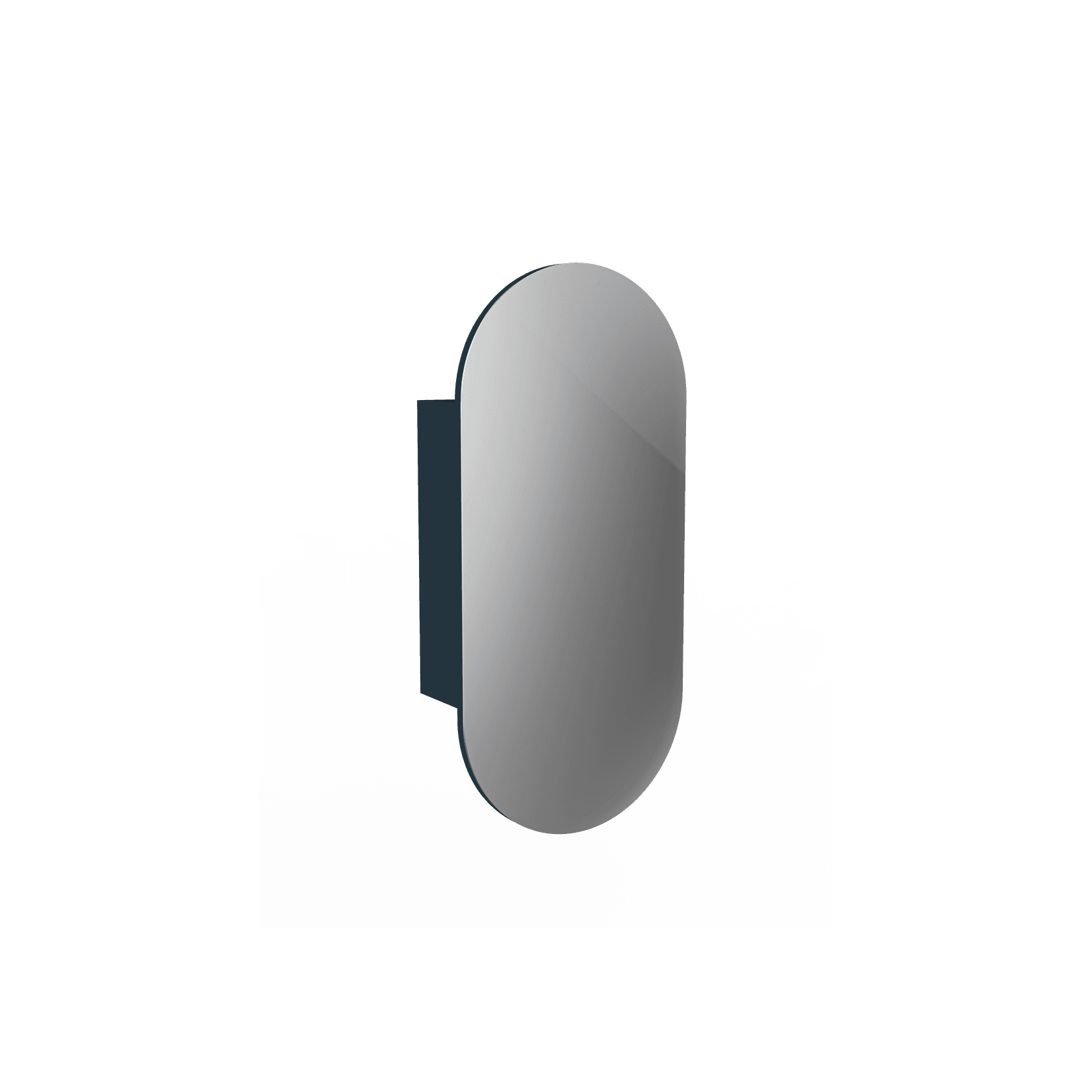 Serenity Figura Pill Mirror Cabinet gallery detail image