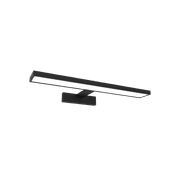 Stark 600mm Extendable Mirror Wall Light Satin Black gallery detail image