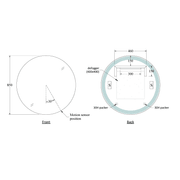 Code Euro Round Led Mirror Range gallery detail image