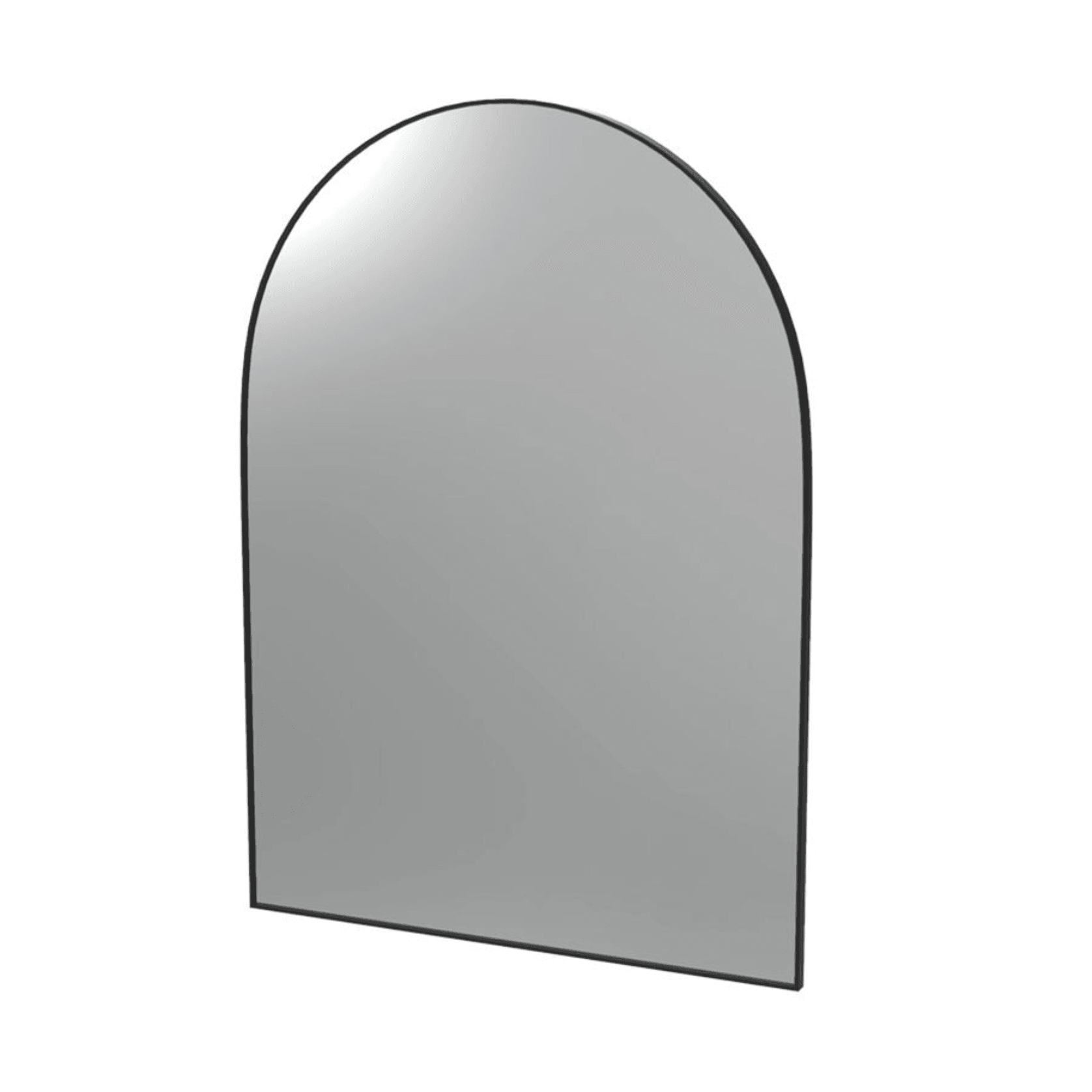 Frame Black 750 Arch Mirror gallery detail image