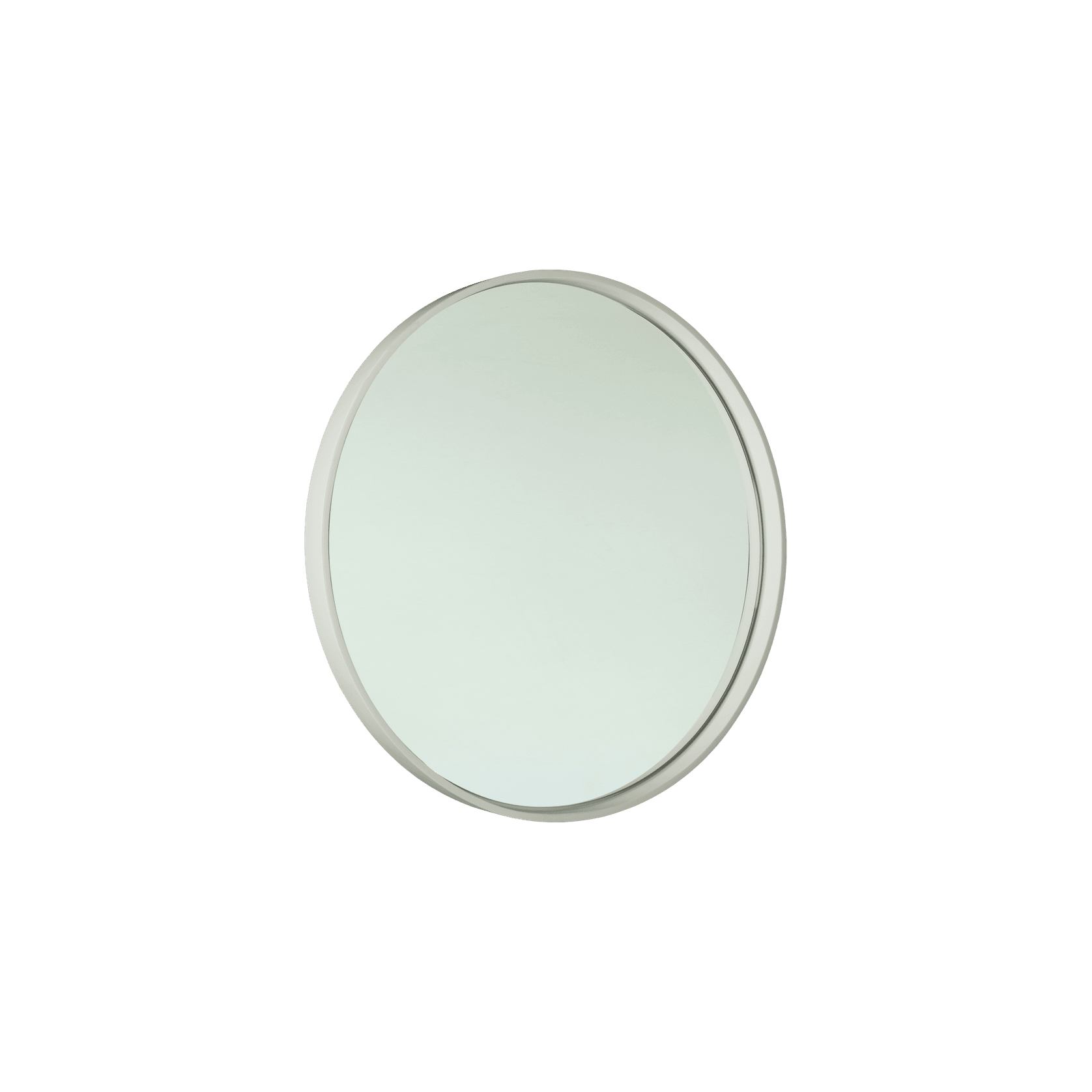 iStone 700mm Round Mirror Matte White gallery detail image