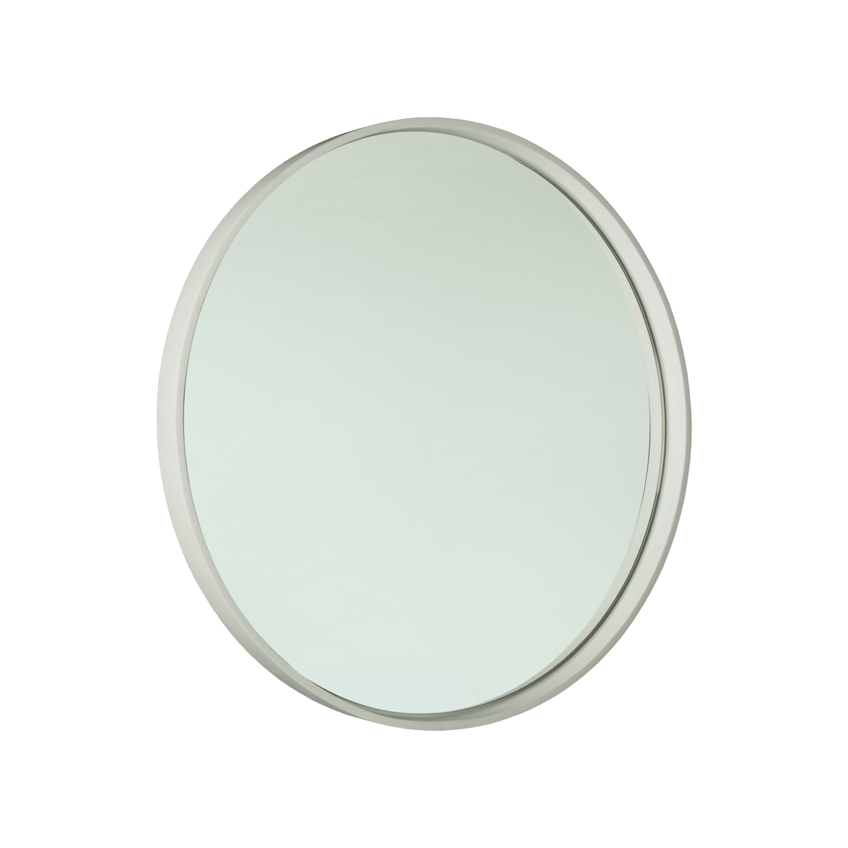iStone 700mm Round Mirror Matte White gallery detail image