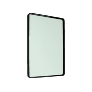 iStone 600 x 900mm Square Mirror Matte Black gallery detail image