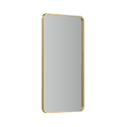 Frame XL 1200 Rectangle Mirror Brushed Brass gallery detail image