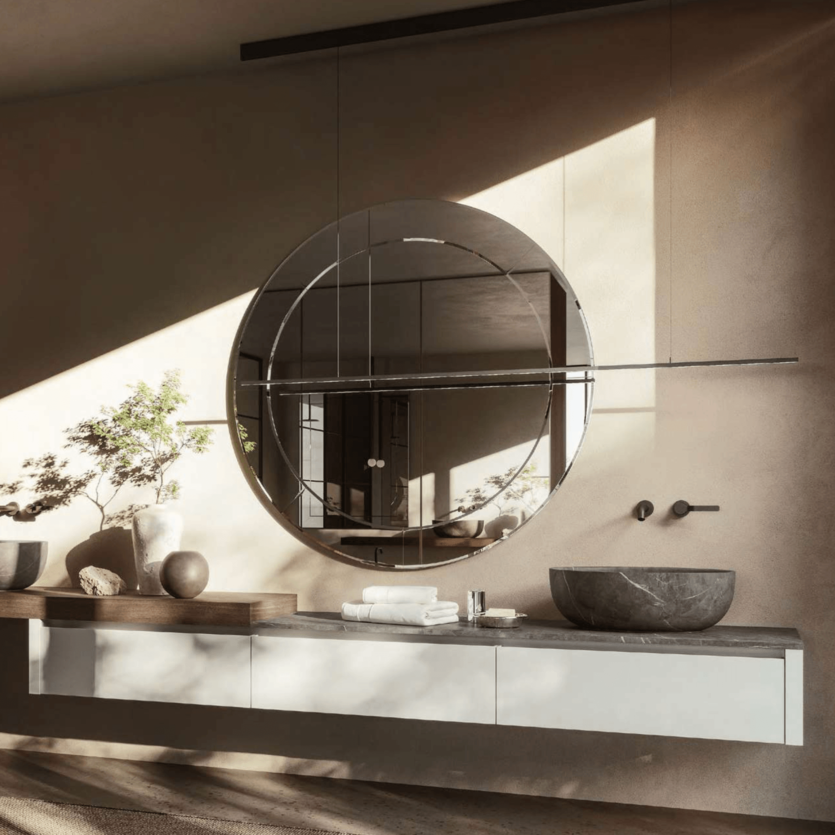 Veneziana Mirror by Boffi gallery detail image