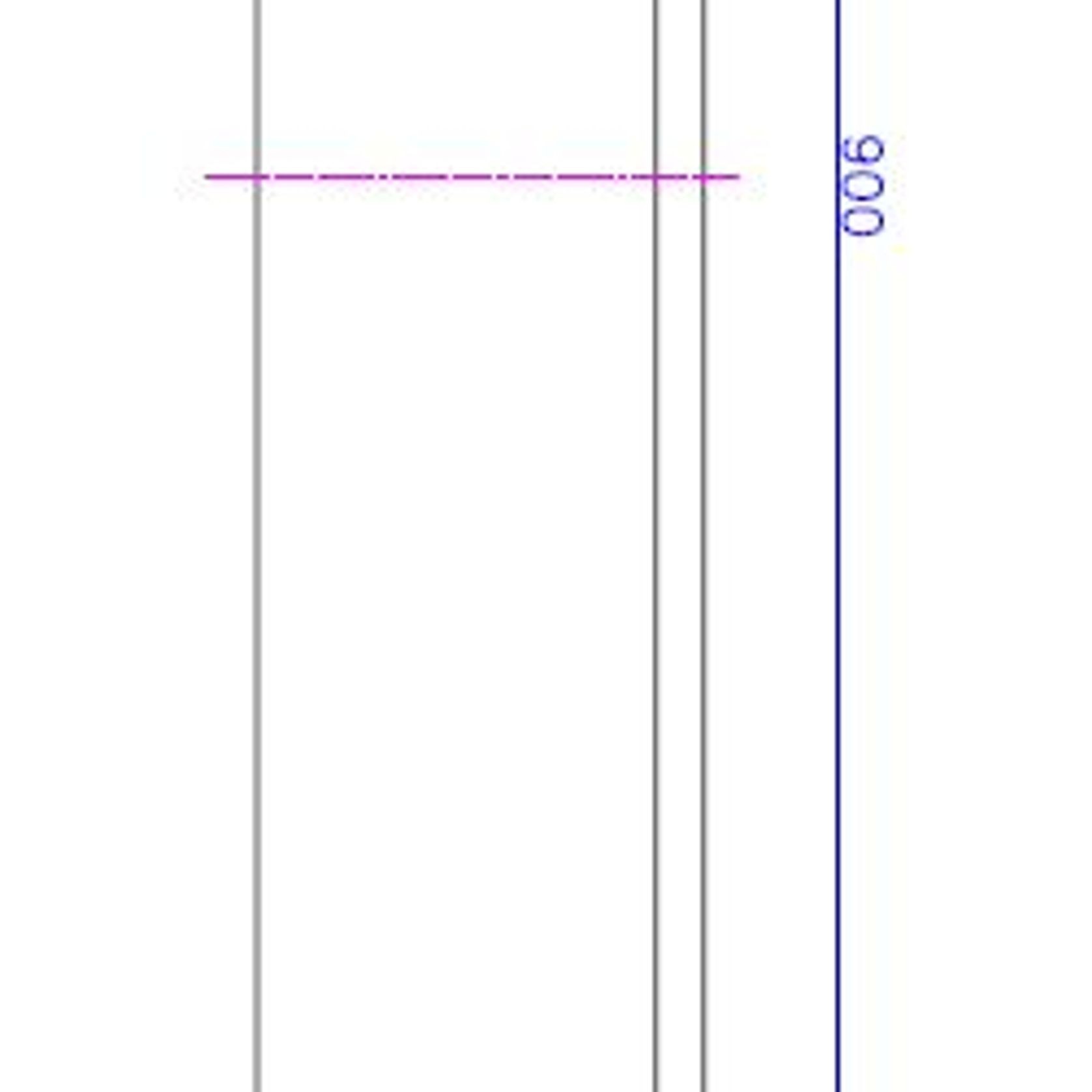 iStone Flippable 900mm Shelf Gloss White gallery detail image