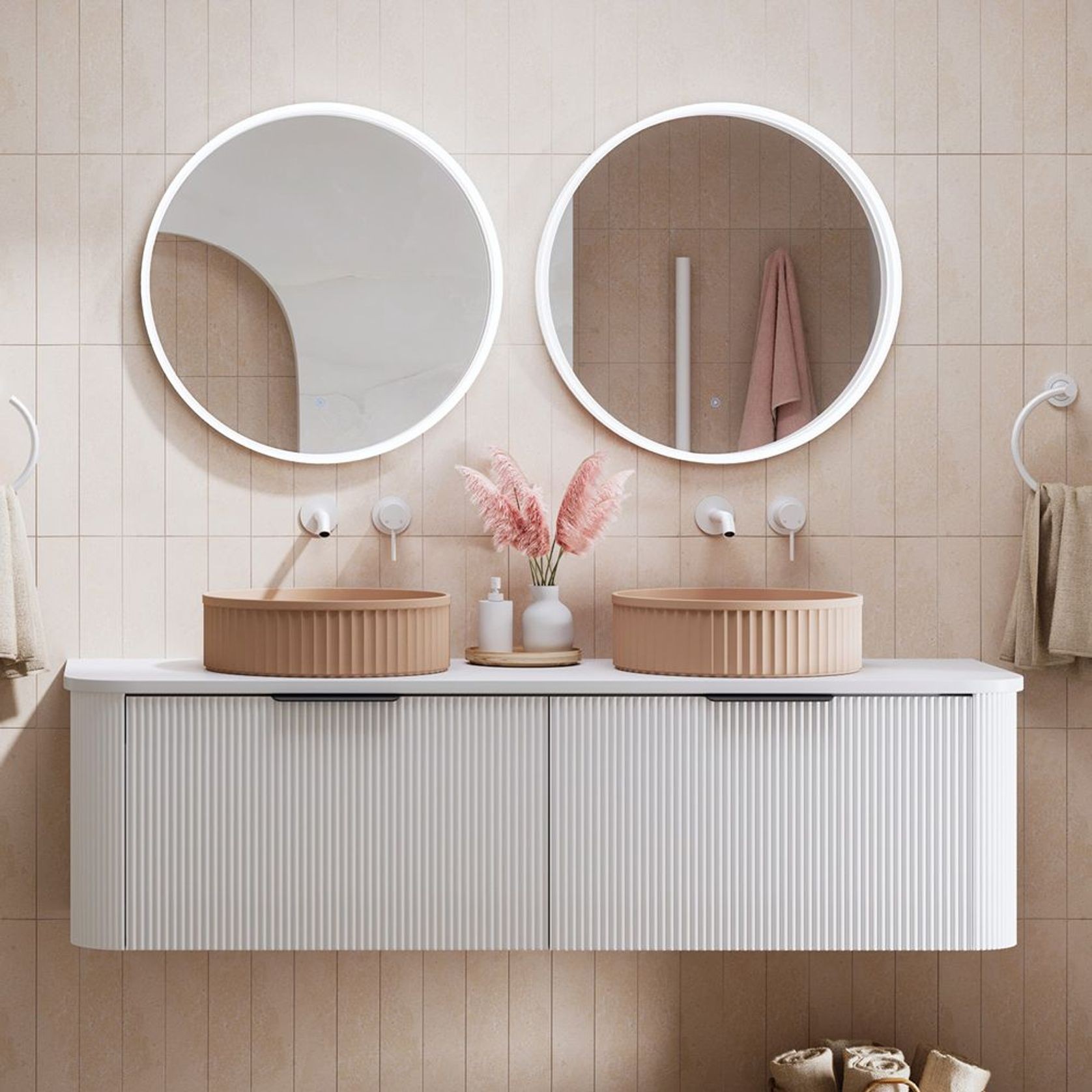 Minka Curved Wall Hung Vanities gallery detail image