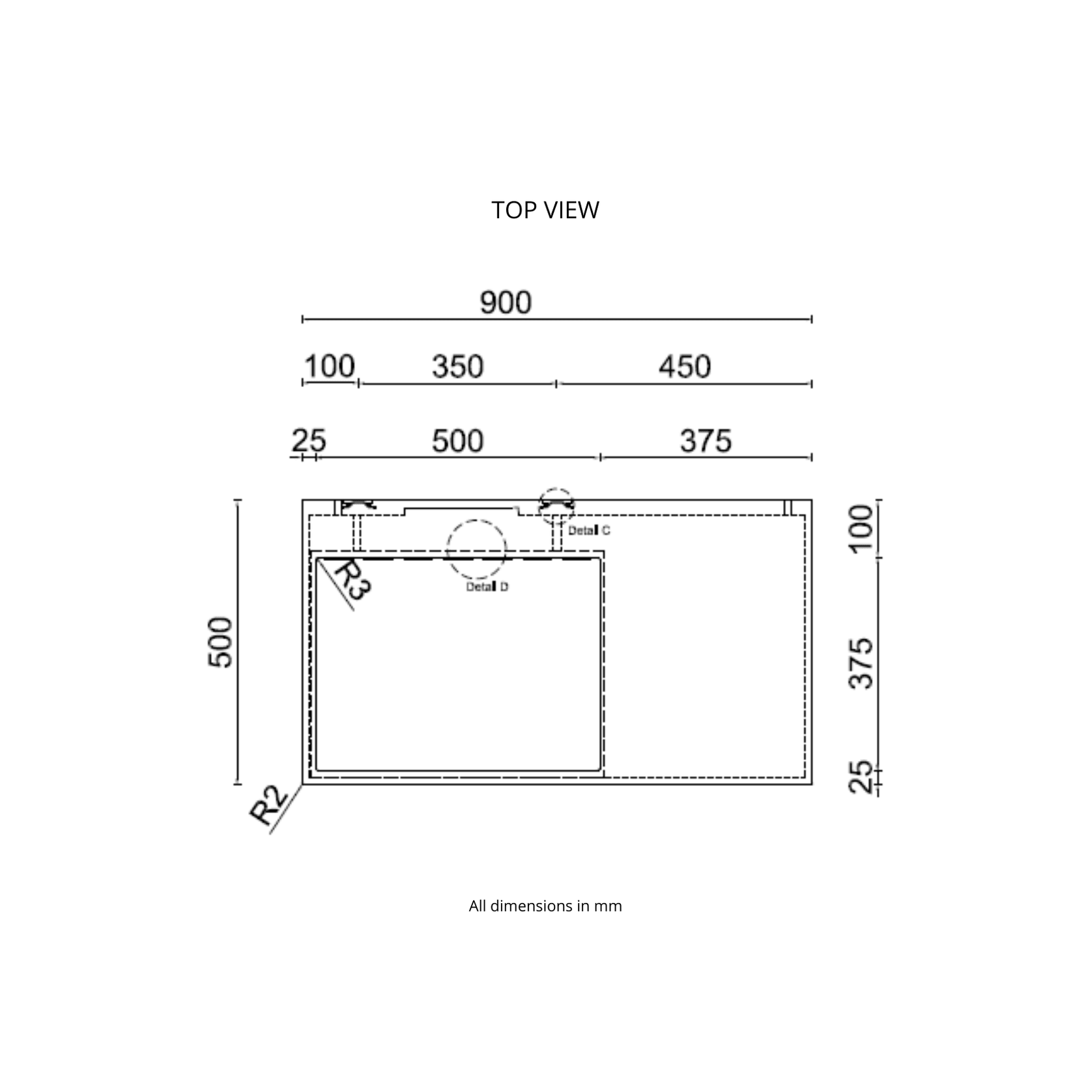 5211L 900 Basin gallery detail image