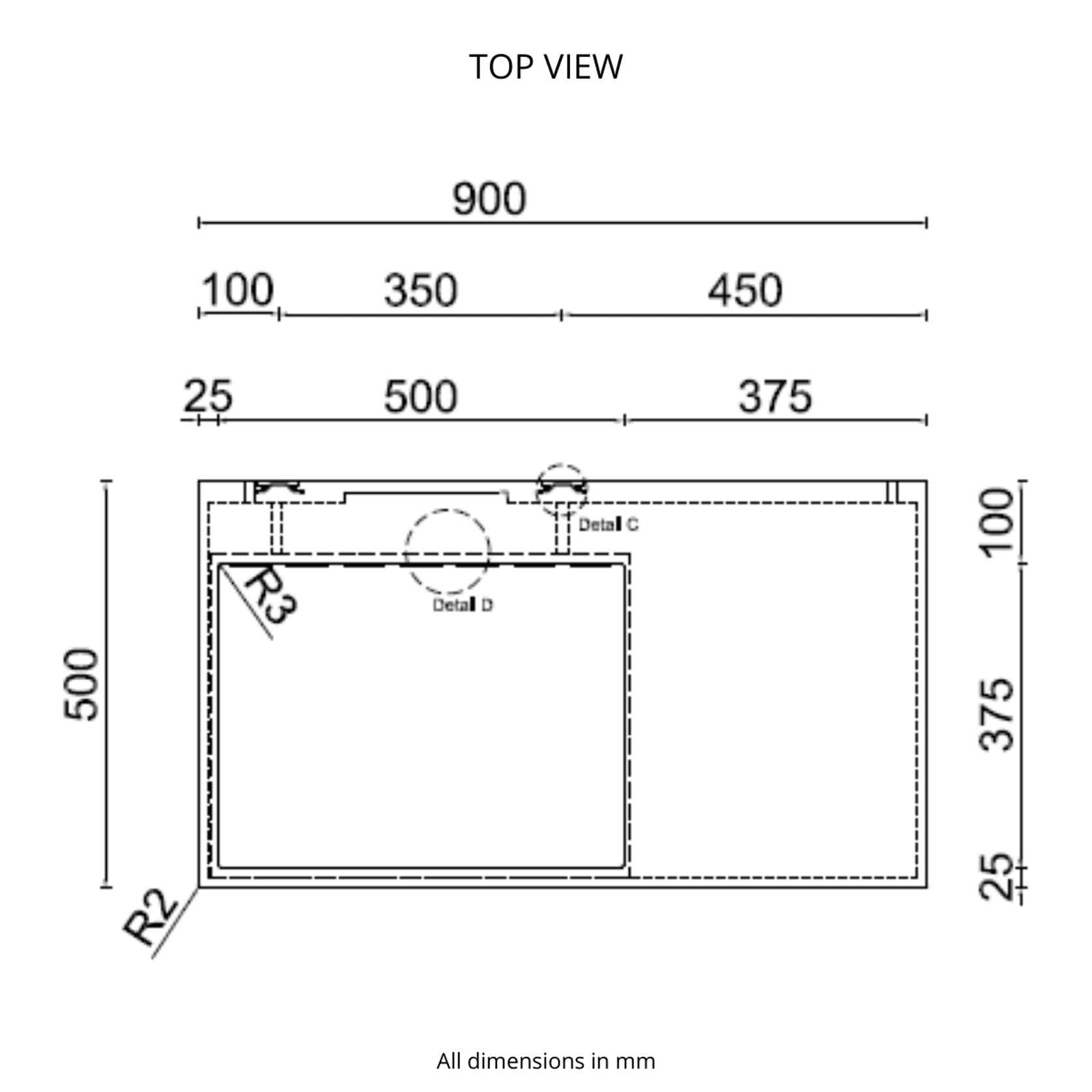 5211L 900 Basin gallery detail image