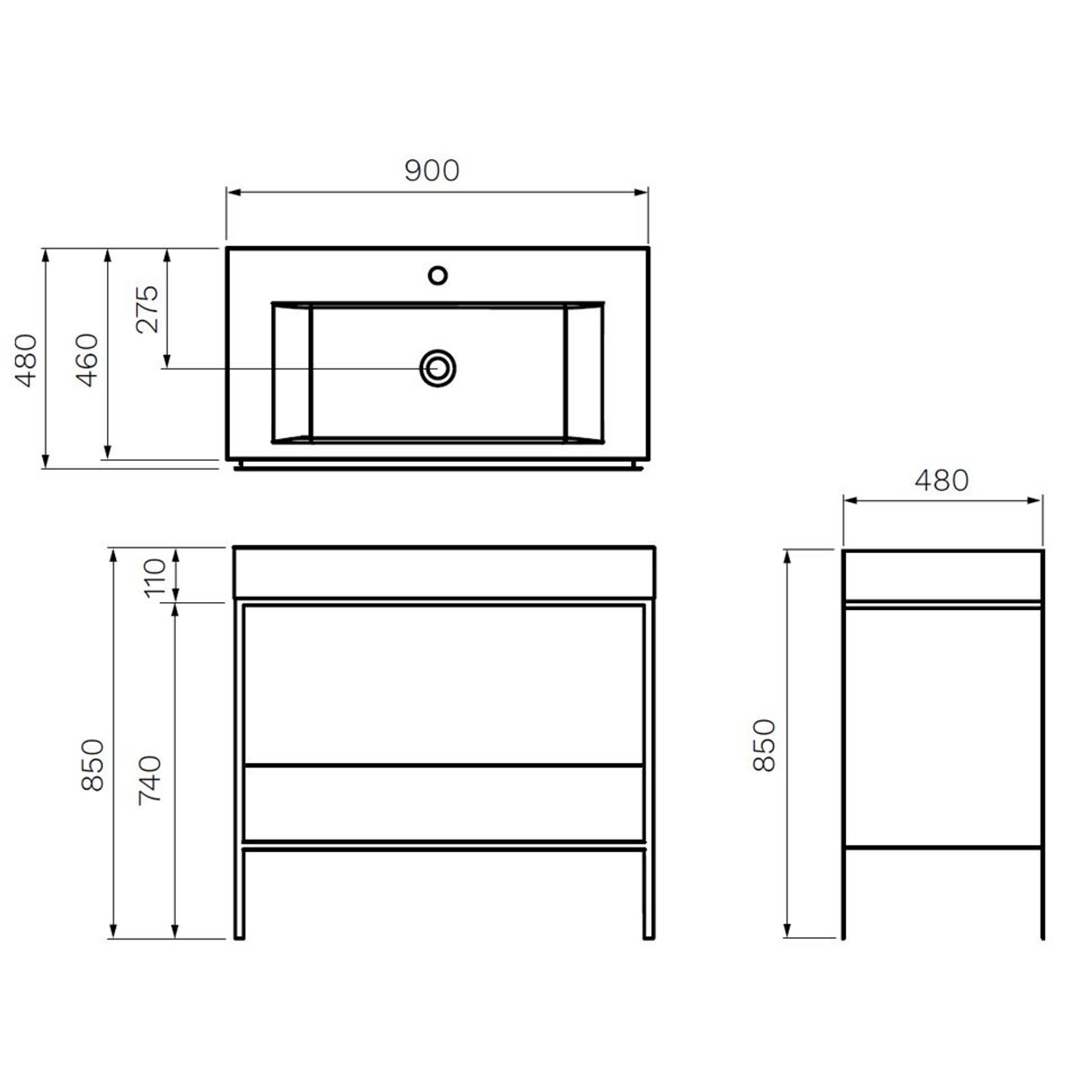Parisi Vanity | Pure Frame gallery detail image