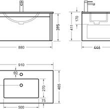 Elementi | Terina II Vanity gallery detail image