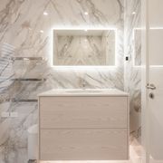 BATHROOM WALL HUNG VANITY 2 DRAWERS WITH LED gallery detail image