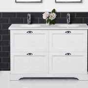 English Classic Floorstanding Vanity, 4 Drawers gallery detail image