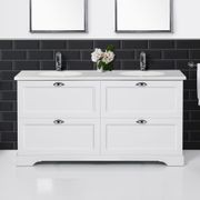English Classic Floorstanding Vanity, 4 Drawers gallery detail image