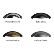 English Classic Wall-Hung Vanity, 2 Drawers gallery detail image