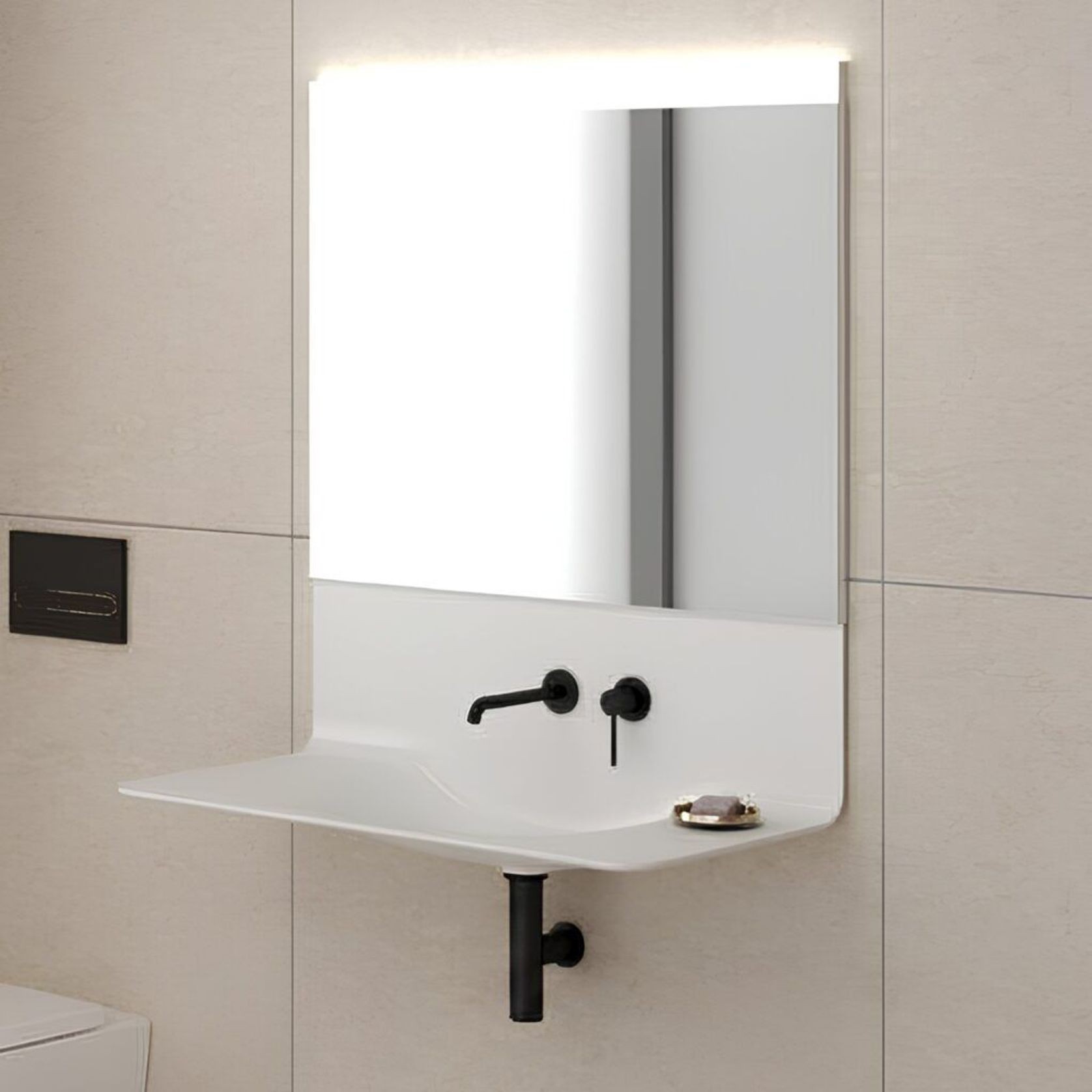 Corian® FLEX Modern Vanity gallery detail image