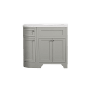 Kzoao 900mm Grey England Freestanding Vanity (right) gallery detail image