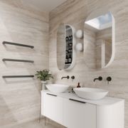 Code Neo Oval Round Mirror Cabinet 500 X 950mm gallery detail image