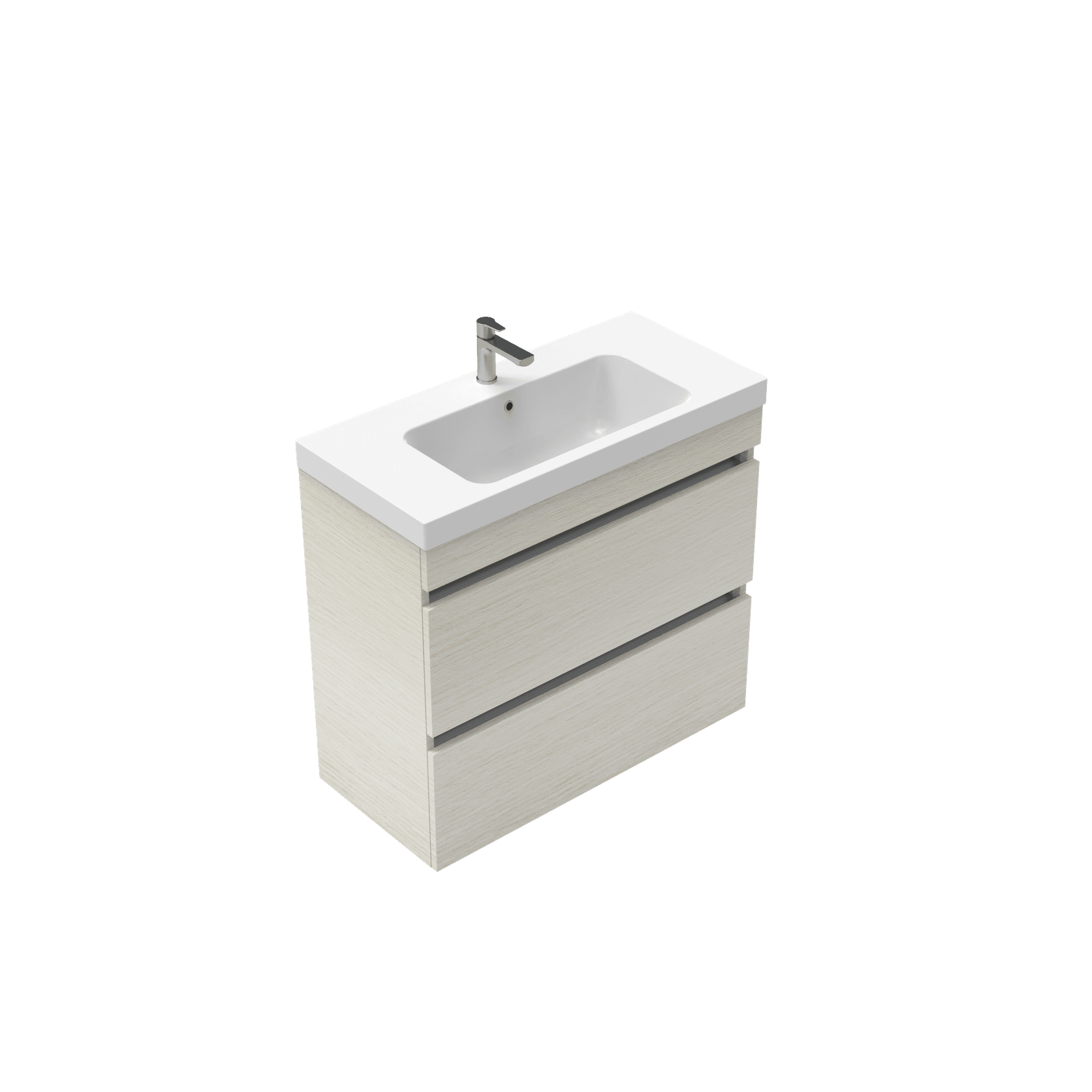 Brookfield Slim Wall Hung Double Height Vanity gallery detail image