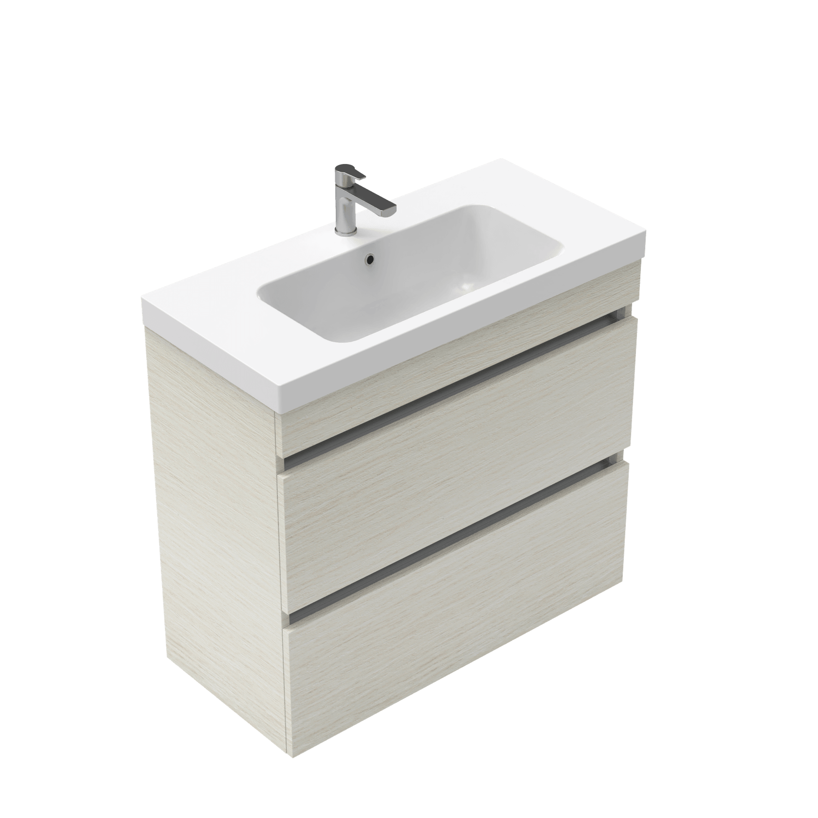 Brookfield Slim Wall Hung Double Height Vanity gallery detail image