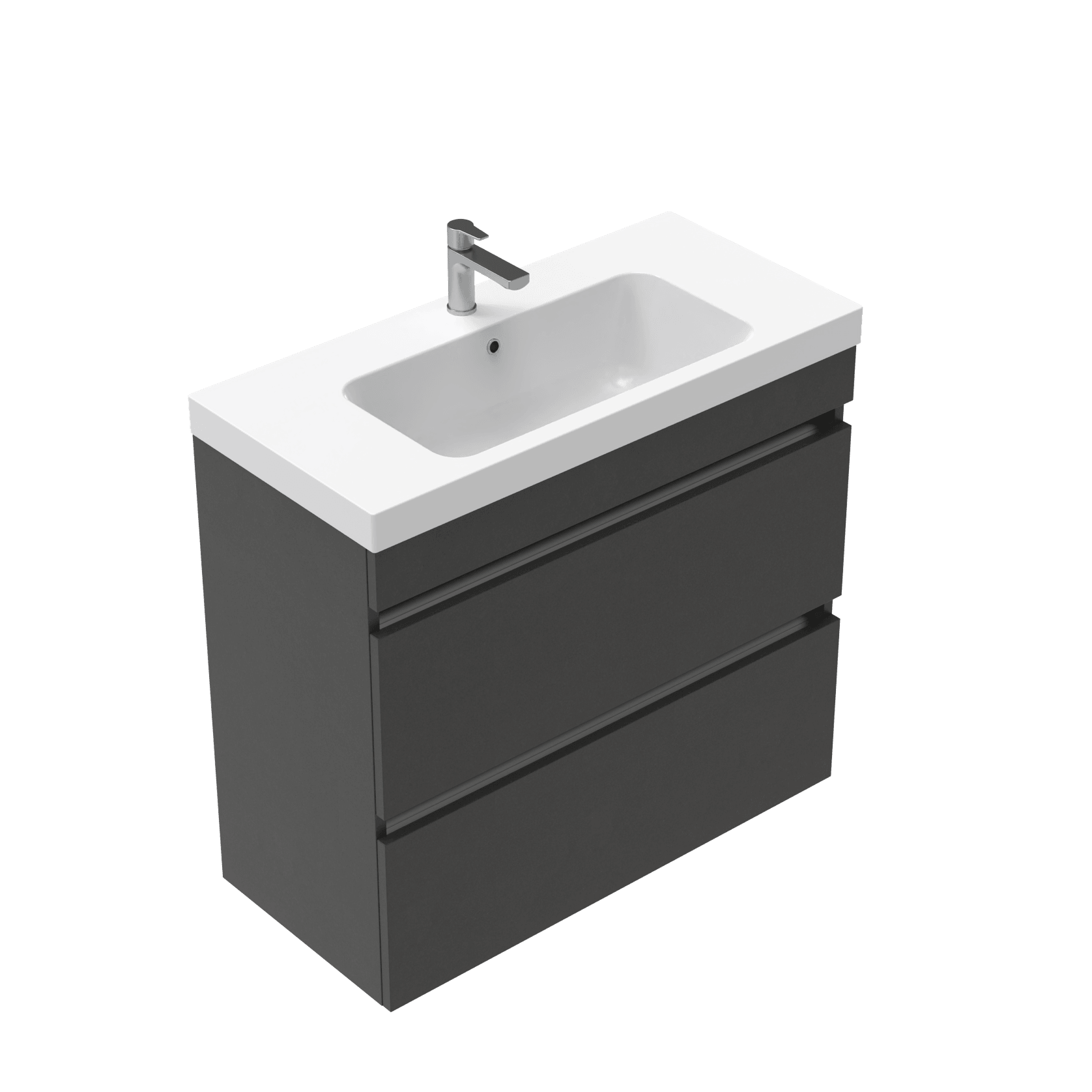 Brookfield Slim Wall Hung Double Height Vanity gallery detail image