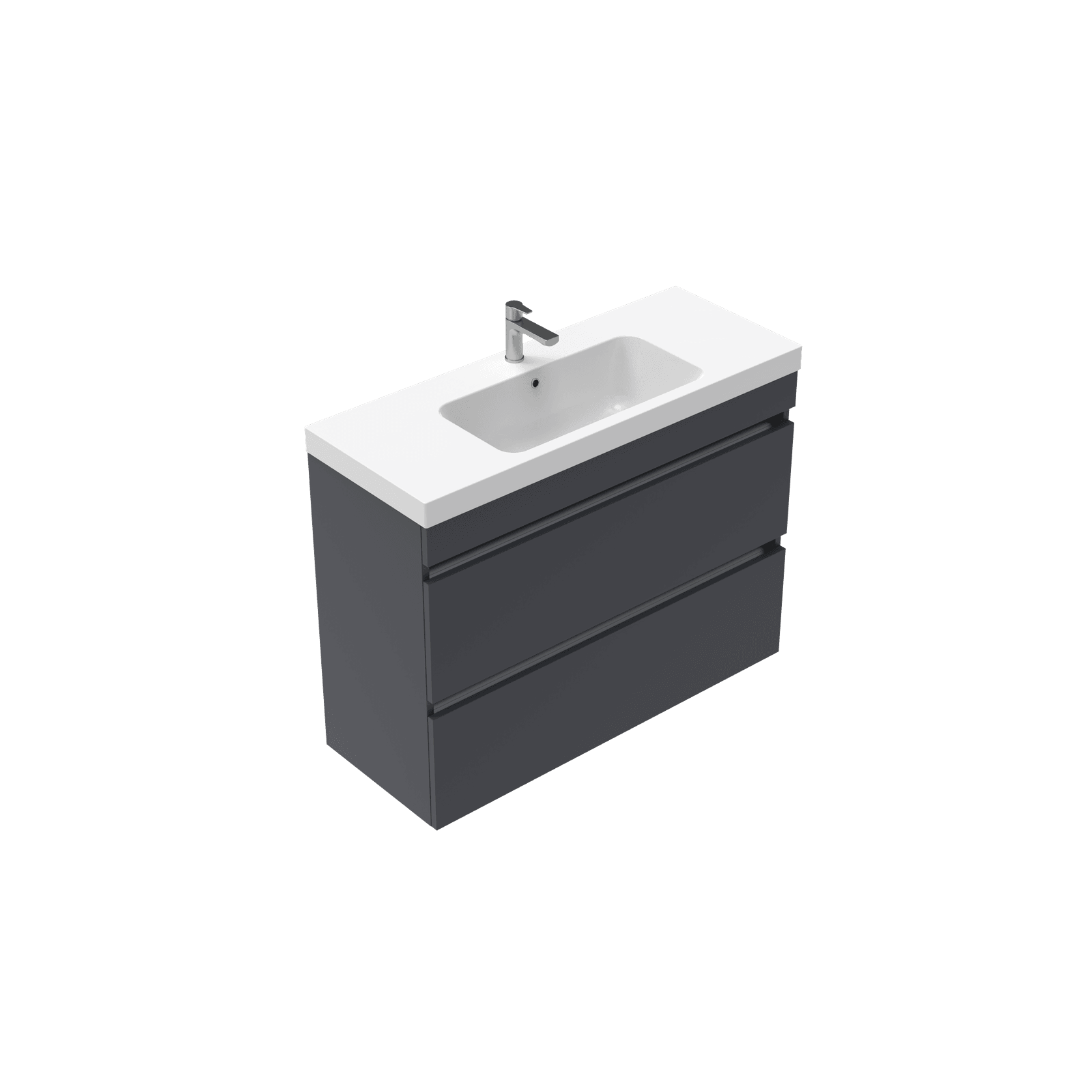 Brookfield Slim Wall Hung Double Height Vanity gallery detail image