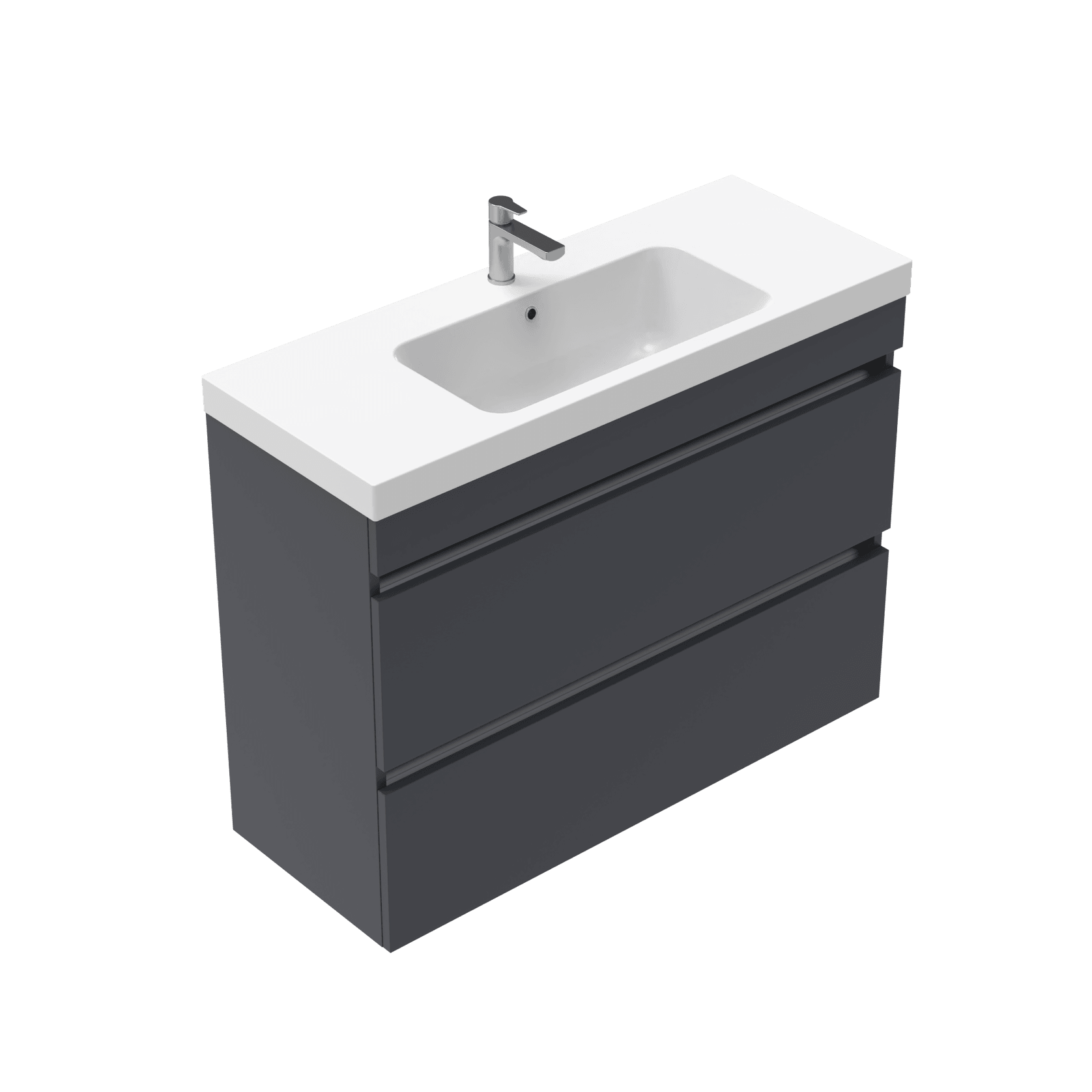 Brookfield Slim Wall Hung Double Height Vanity gallery detail image