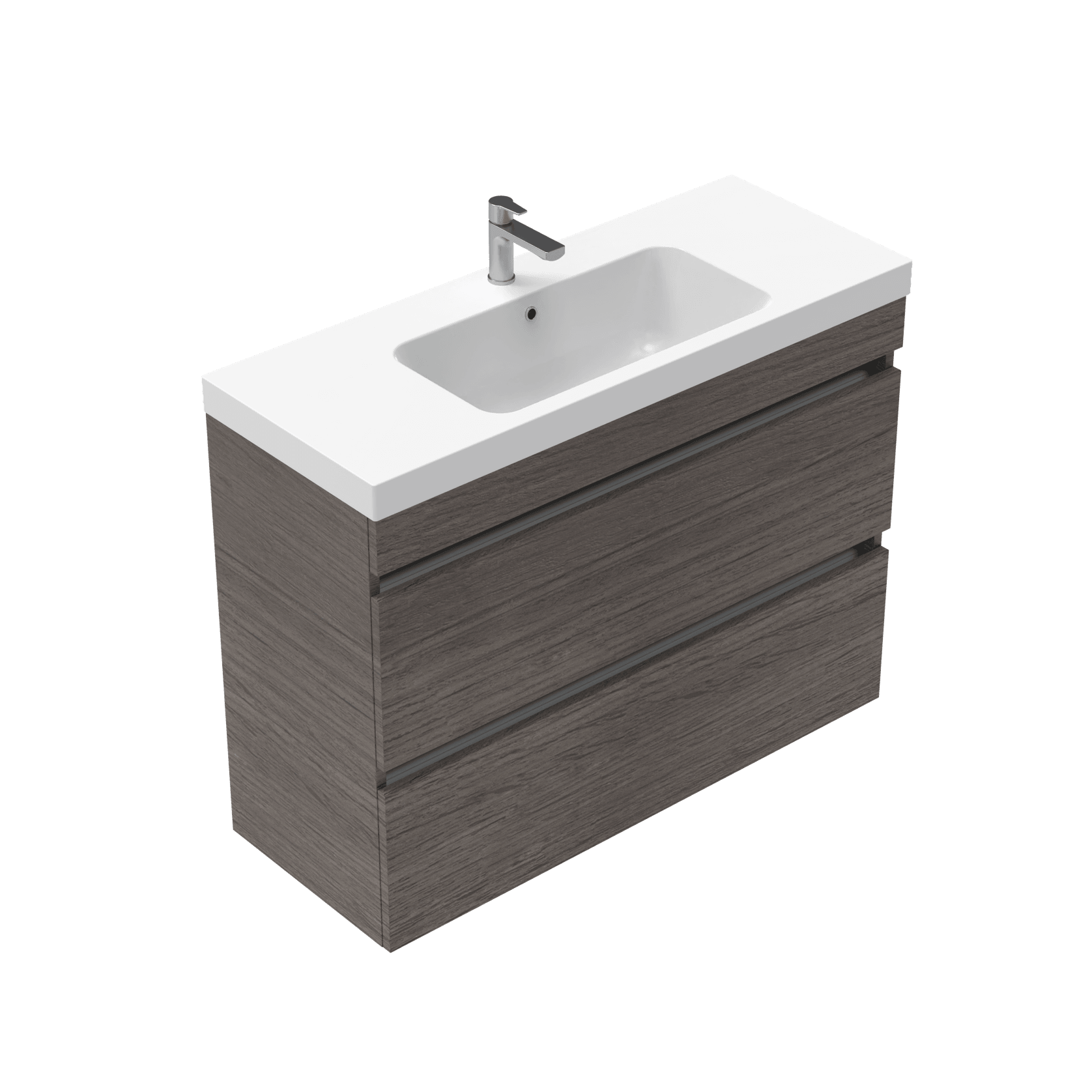 Brookfield Slim Wall Hung Double Height Vanity gallery detail image