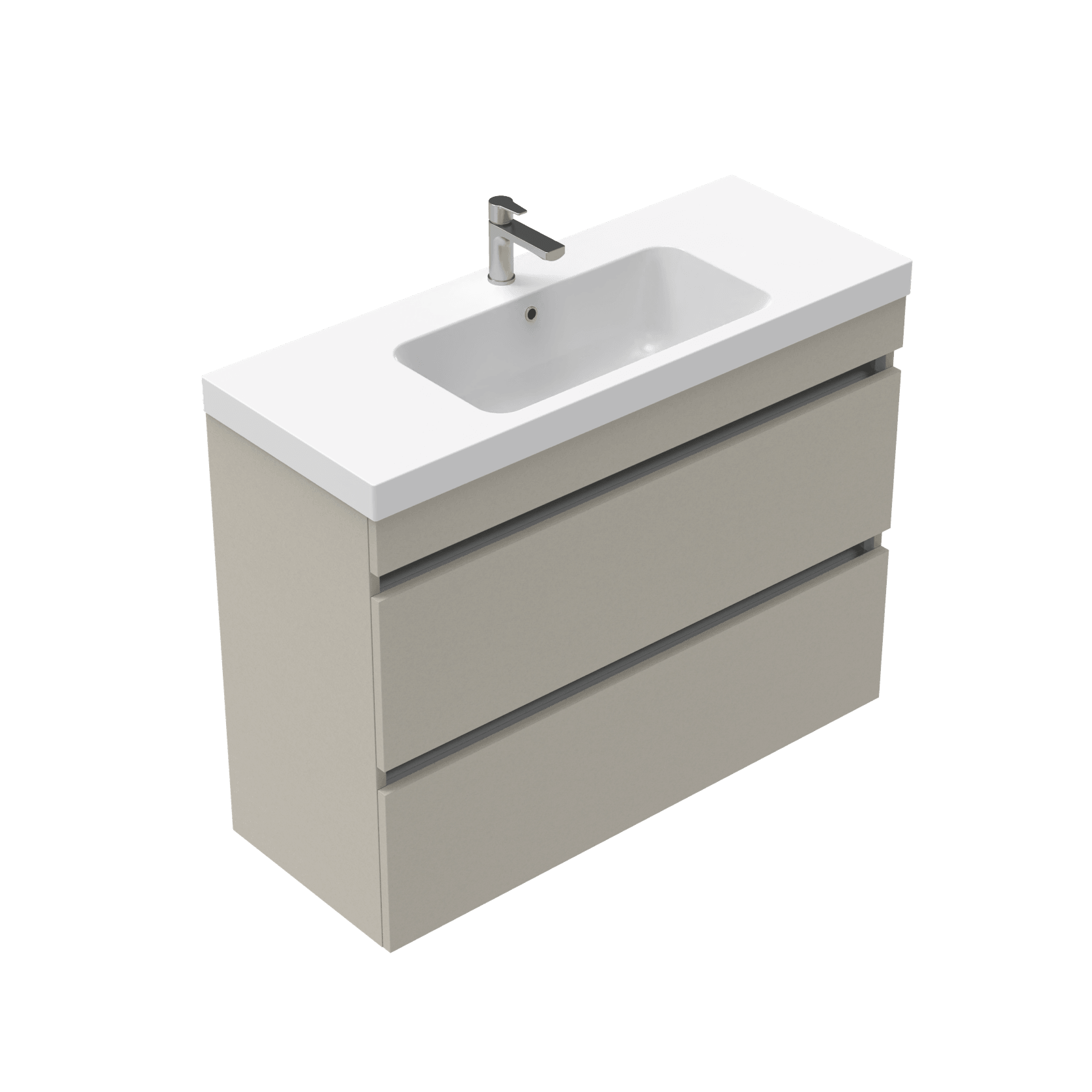 Brookfield Slim Wall Hung Double Height Vanity gallery detail image