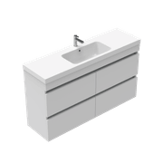 Brookfield Slim Wall Hung Double Height Vanity gallery detail image