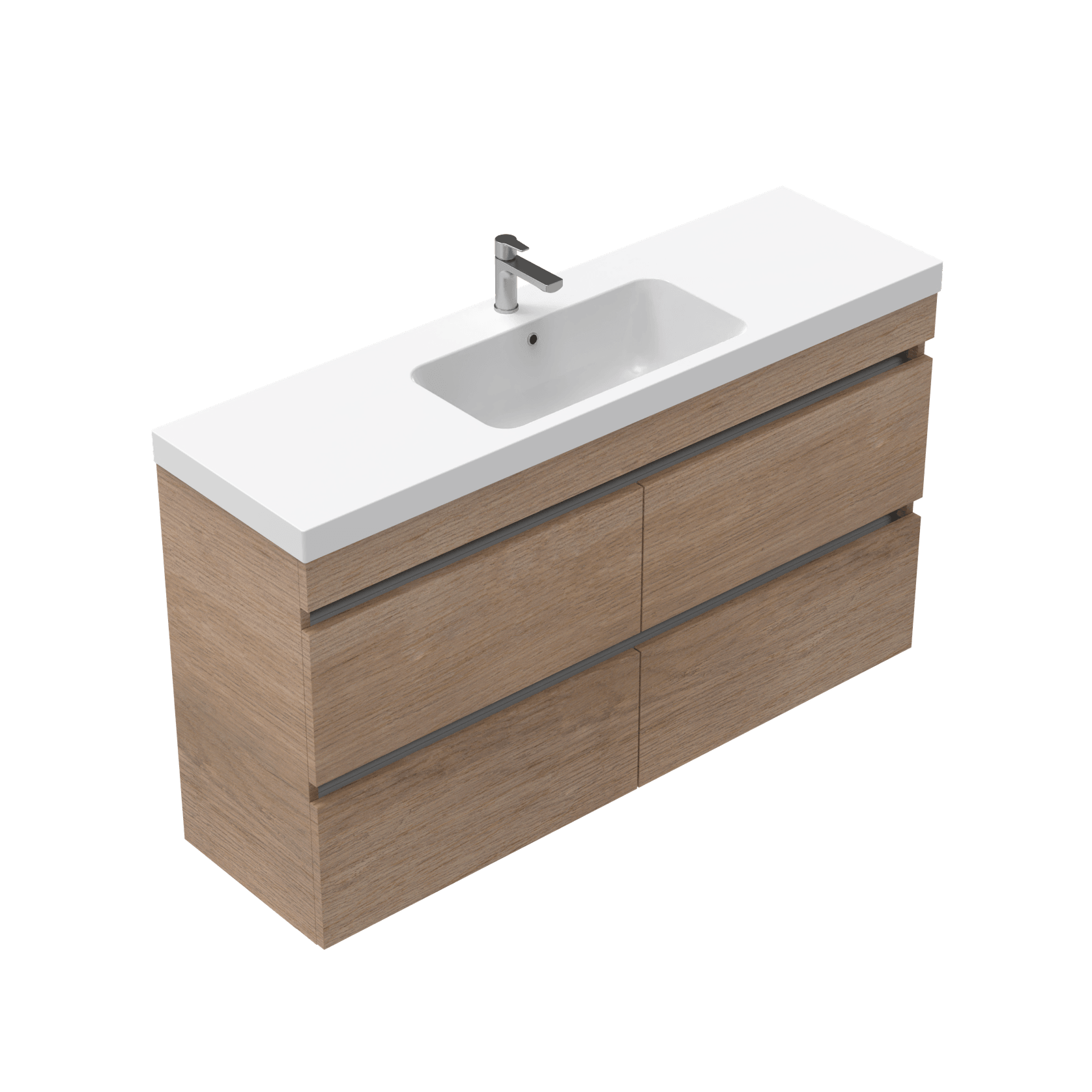 Brookfield Slim Wall Hung Double Height Vanity gallery detail image