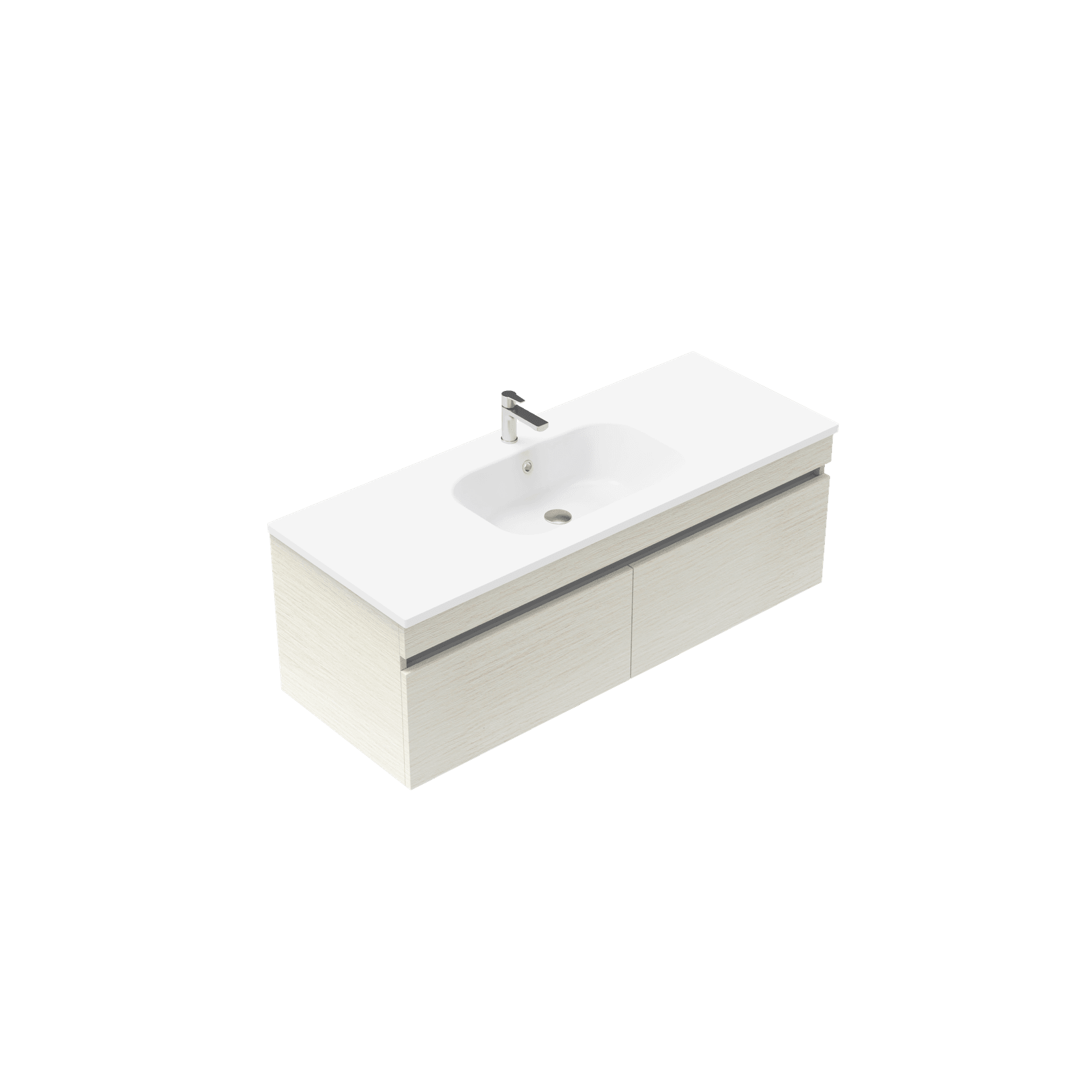 Brookfield Single Tier Wall Hung Vanity gallery detail image