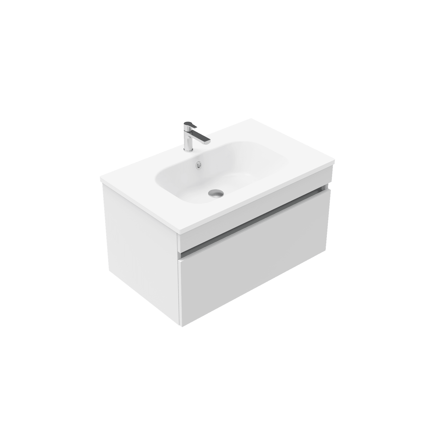 Brookfield Single Tier Wall Hung Vanity gallery detail image