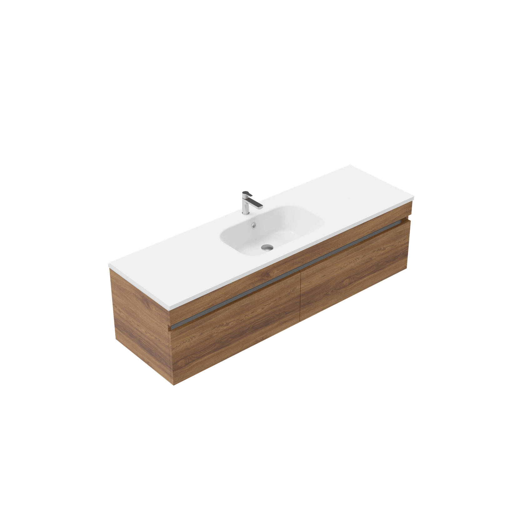 Brookfield Single Tier Wall Hung Vanity gallery detail image