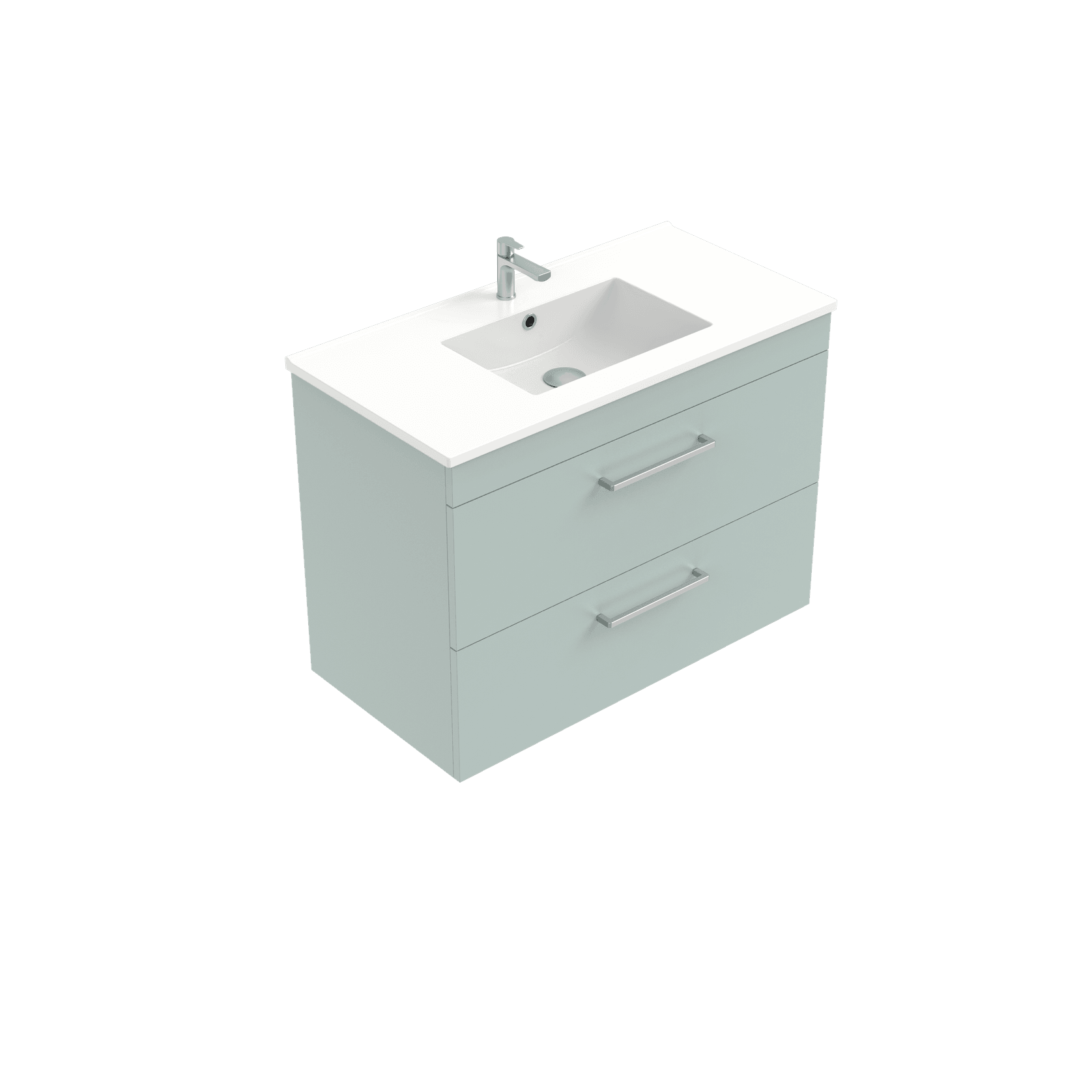 Citi Double Tier Wall Hung Vanity gallery detail image