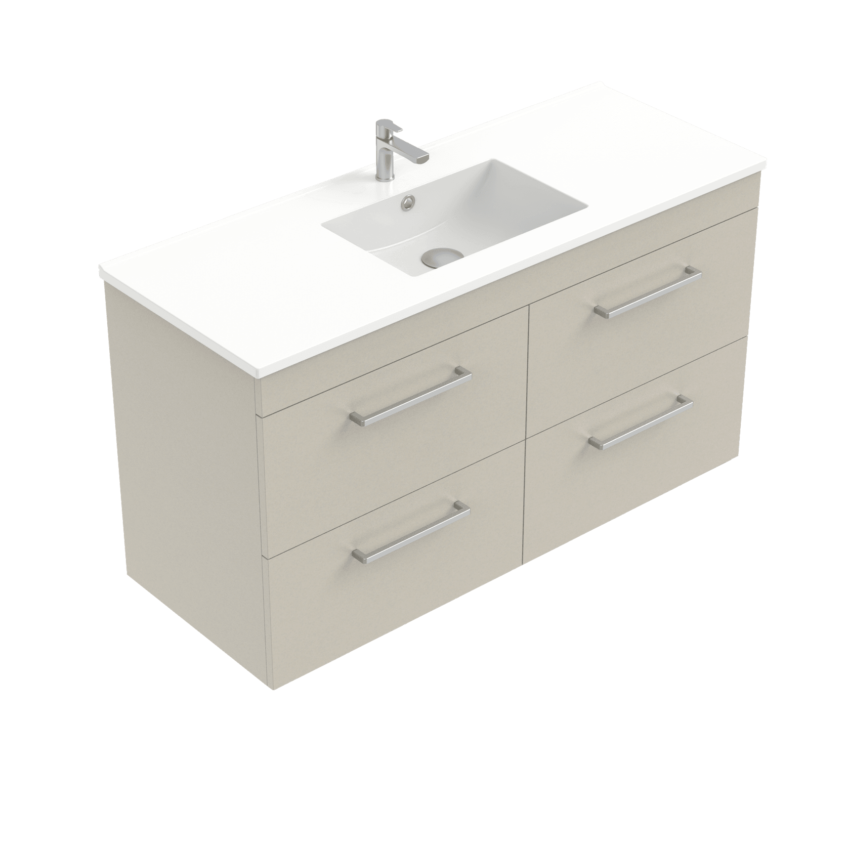 Citi Double Tier Wall Hung Vanity gallery detail image